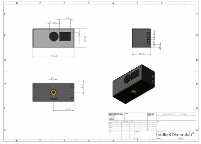 Sentinel - 3D ToF Camera